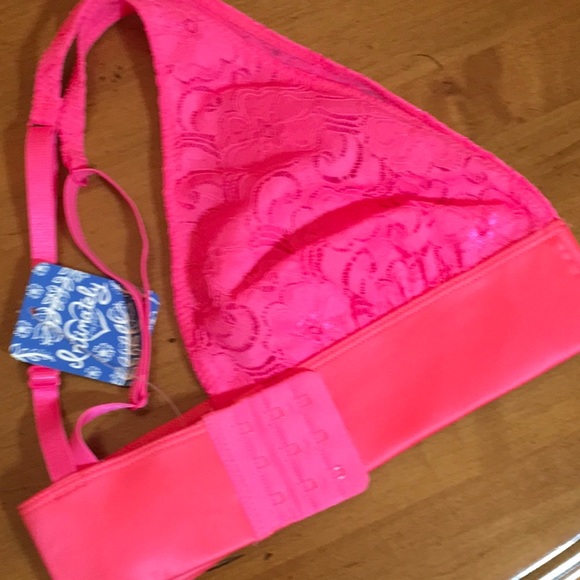 NWT FREE PEOPLE V-WIRE BRA 1 Med left - Picture 5 of 8